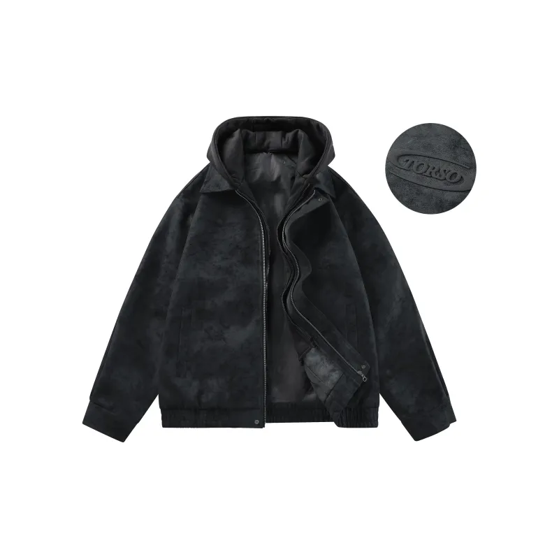 Torso Leather Jacket Unisex Black-1