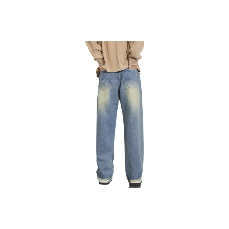 IJRJ Jeans Unisex Vintage Blue-1