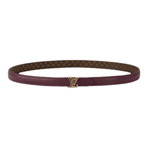 LOUIS VUITTON Leather Belts Women's