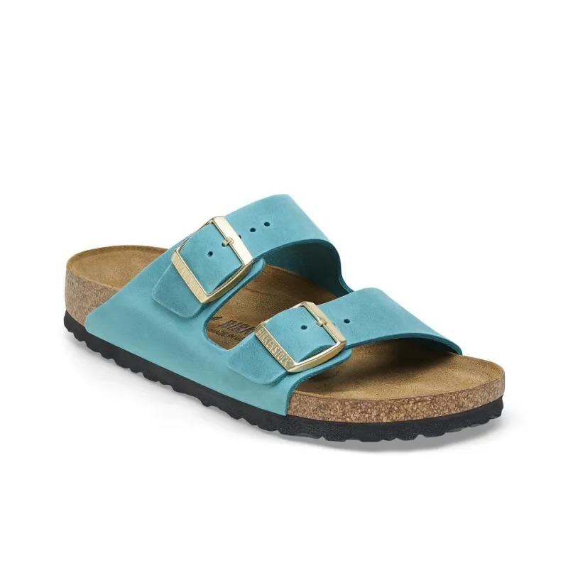 Birkenstock Arizona Series EVA Slip-Resistant Slide Slippers Women's Bay Blue Regular-1