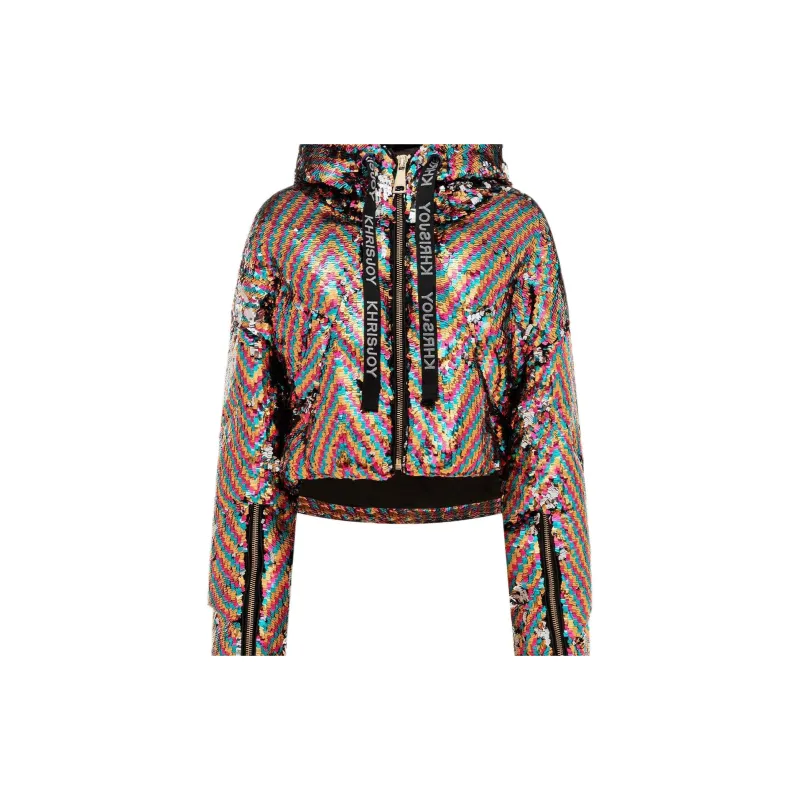 KHRISJOY Paillette Embellishment Jacket-5
