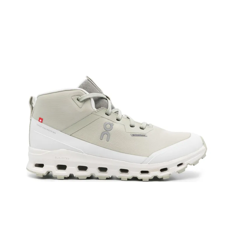 On Running Cloudroam Waterproof Chalk Ice Women's-1