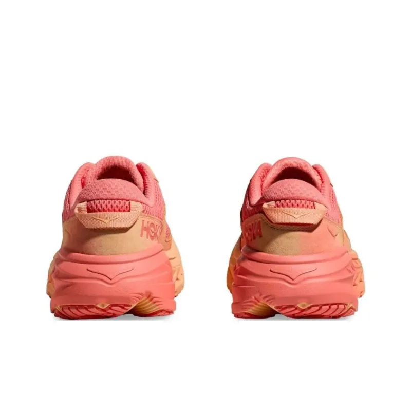 HOKA ONE ONE Bondi L Vibrant Bloom Cantaloupe Women's-4