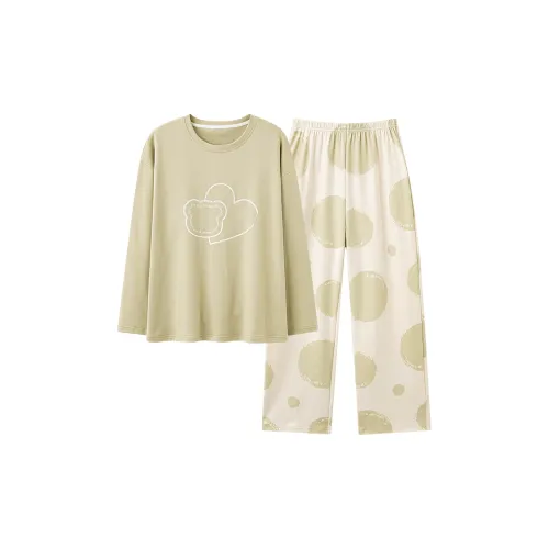 MADALLO Pajama Set Women's Matcha