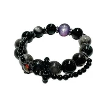 YANGENGNIAN Obsidian Bracelets Unisex