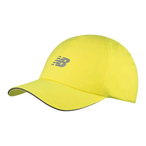 New Balance Polyester Baseball Caps Unisex Neon Yellow