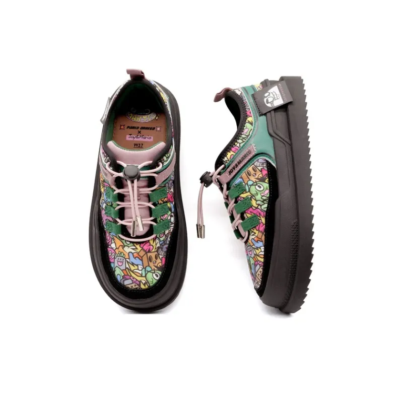 Joy&Mario Low Top Skateboard Shoes Women's-4