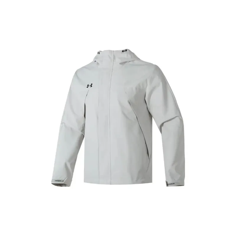 Under Armour Jackets Coats Men's Light Gray Comes With Necklace-1