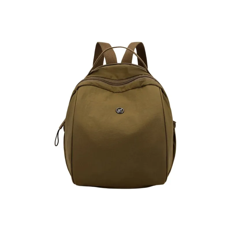 Ji Reminiscence Nylon Backpack Unisex Black Cocoa Pearl Matcha Sponge Cotton Creamy Egg Yolk Fringe Vanilla Cream-0