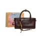 Burgundy+Pendant+Shopping Bag