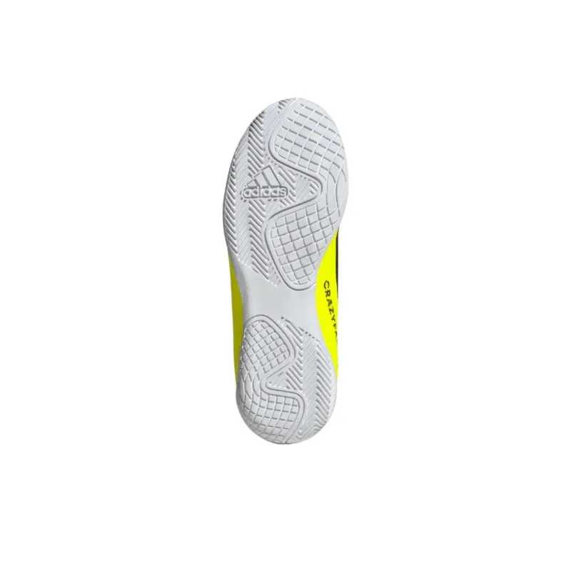 Adidas X Crazyfast Club Anti Slip Wear Resistant Low Top Kids' Soccer Shoes Yellow Black Kids'-4