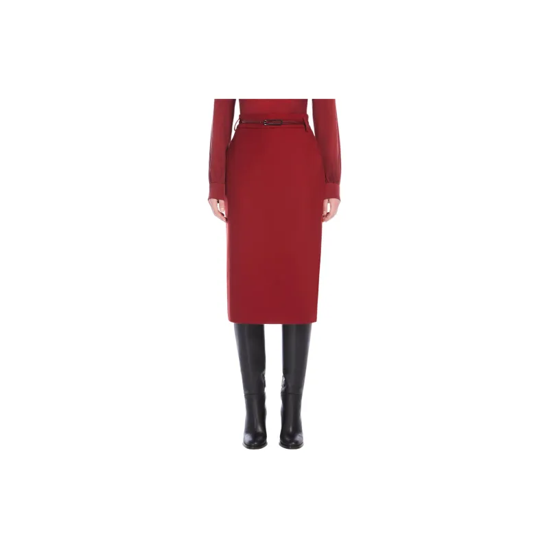 MaxMara Studio Ginseng Pencil Skirt-1