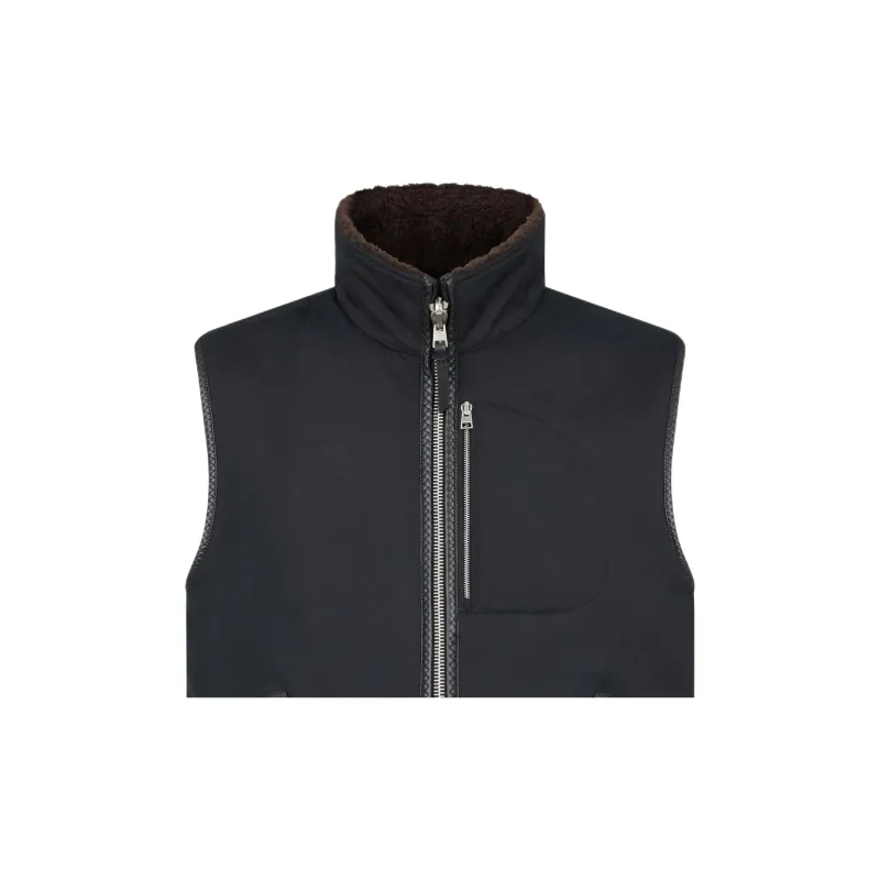 TOM FORD FW24 Vest Men's Dark Brown-1