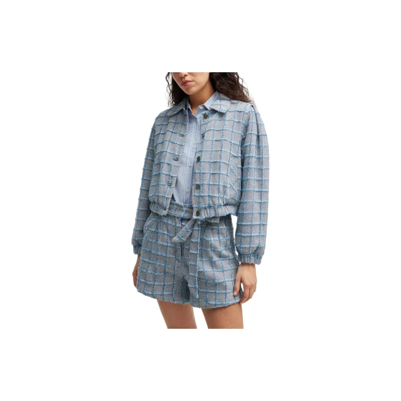 HUGO BOSS Check pattern Tweed Jacket-1