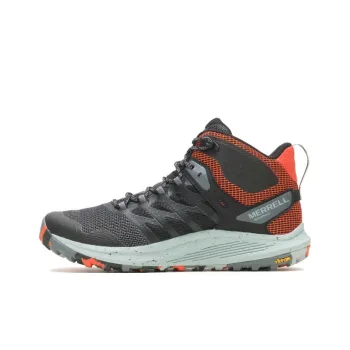 MERRELL Nova 3 Anti-Slip Wear-Resistant Mid-Top Trail Running Running Shoes Men's Black