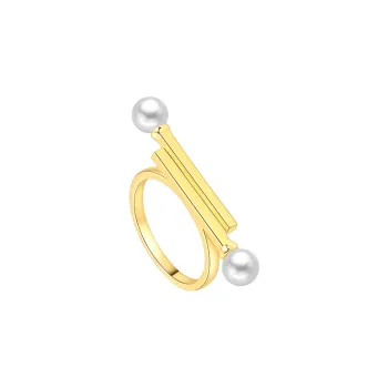 BABYBEI 925 Sterling Silver Shell Pearl Rings Women's