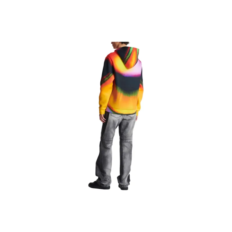 BALMAIN Ibby Njoya Print Hoodie-2