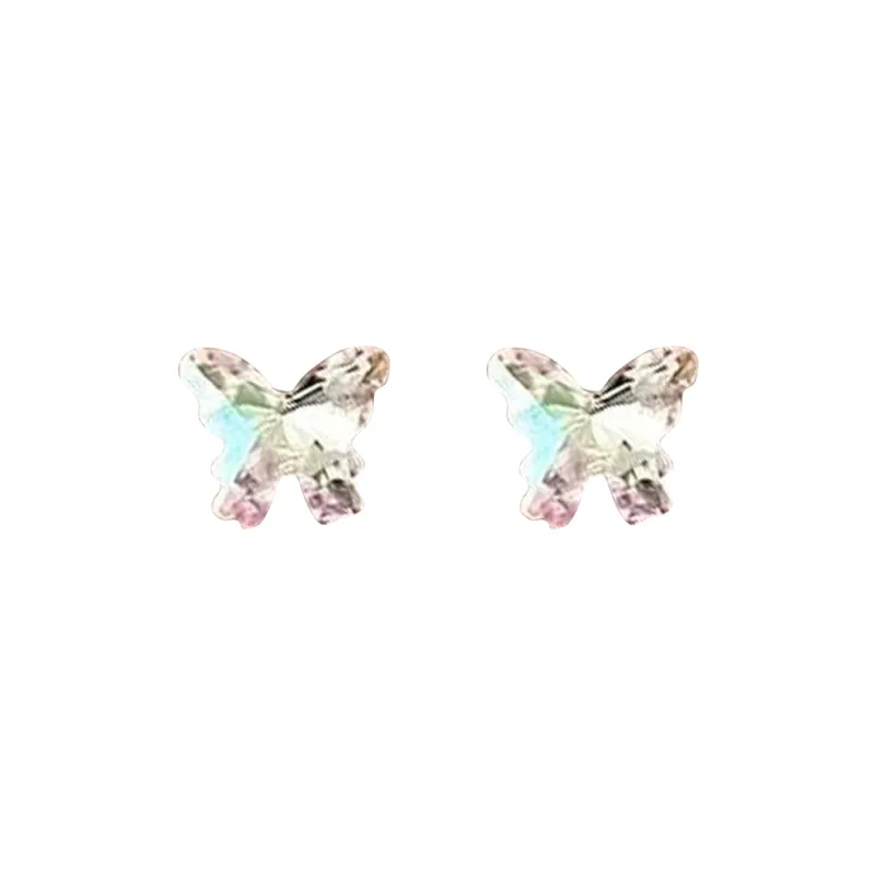 Welcome To The Treasure Alloy Zircon Stud Earrings Unisex-0
