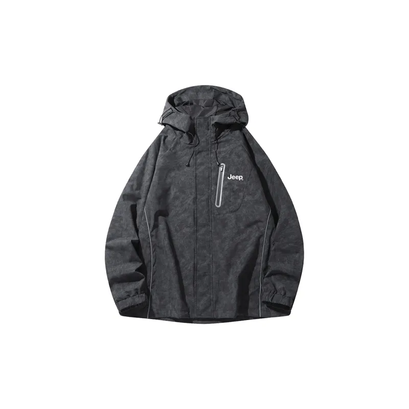 Jeep Trench Coats Unisex-53