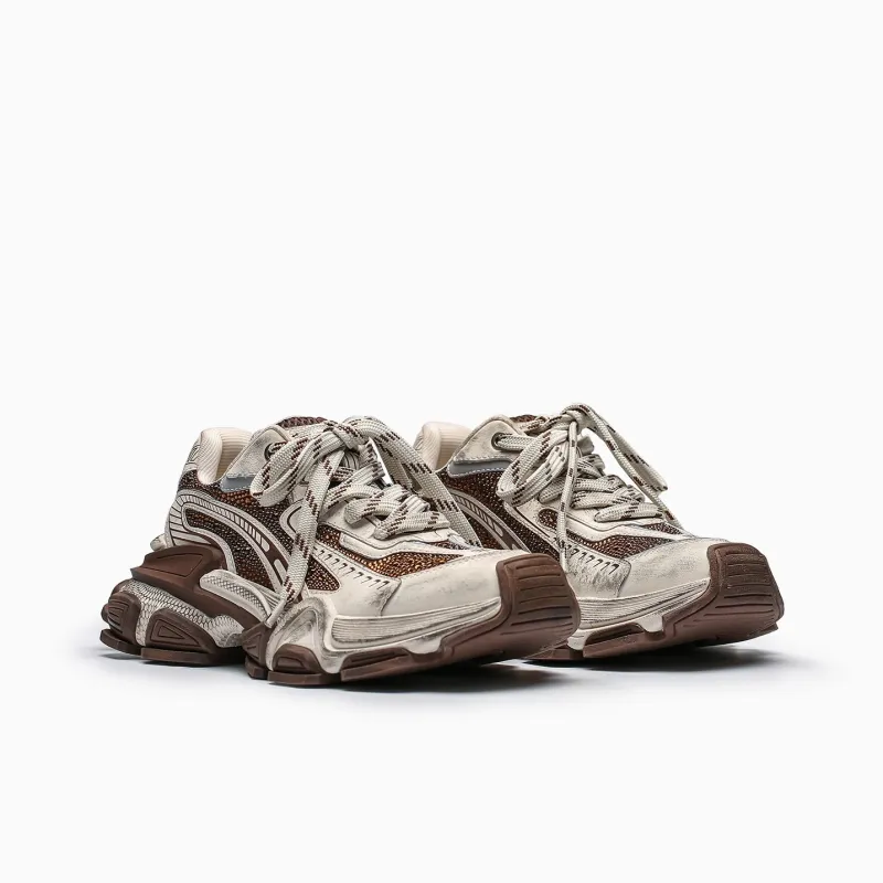 XSCZ Cushioning Anti-Slip And Wear-Resistant Low-Top Chunky Sneakers Women's-15