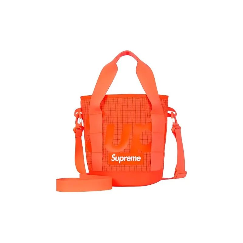 Supreme Polyester One Shoulder Handbags Regular Unisex Orange-2