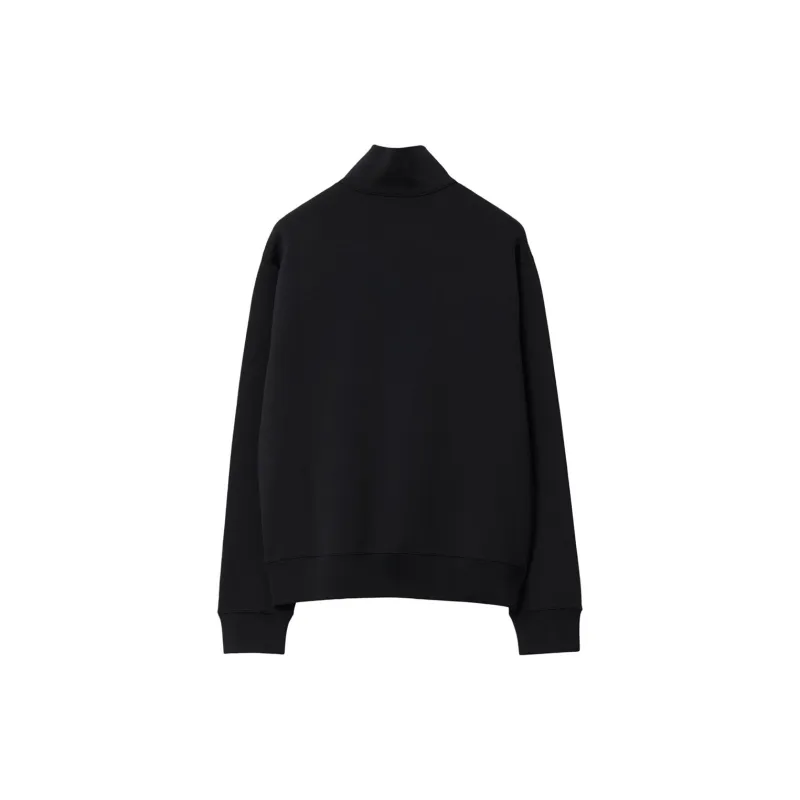 Burberry EKD Embroidered High Neck Knit Jacket-1