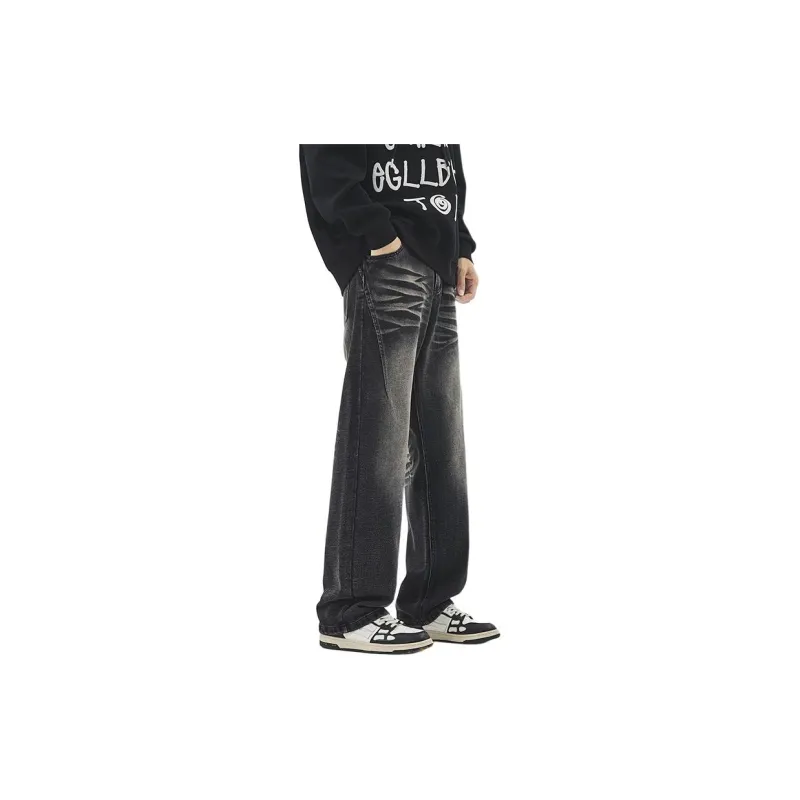 IJRJ Jeans Unisex Black Gray Color-6