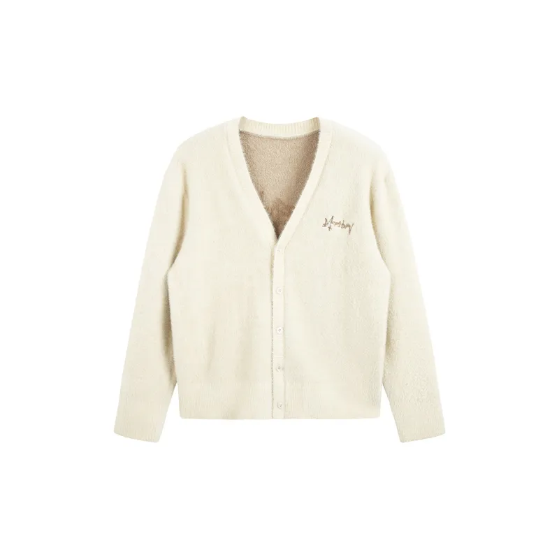 MOONWAV Knitted Fabric Cardigan Unisex-1