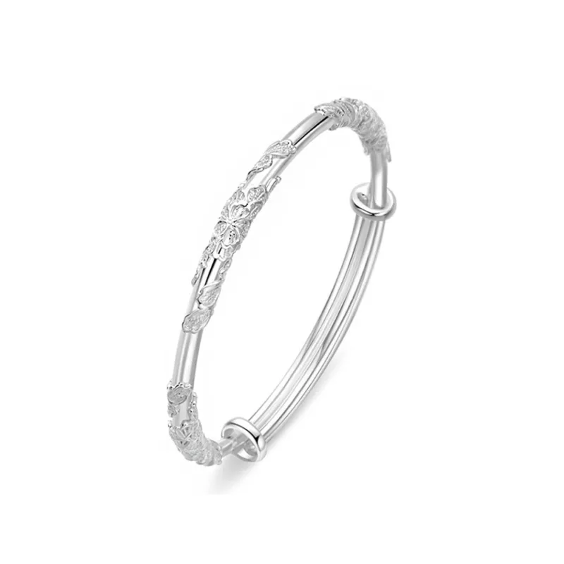 Phoenix Temple Jewelry 999 Fine Silver Sterling Silver Bracelets Women's-23