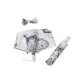 Trifold Automatic]New Chinese Style Butterfly
