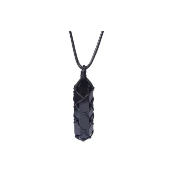 Strange Obsidian Necklaces Unisex