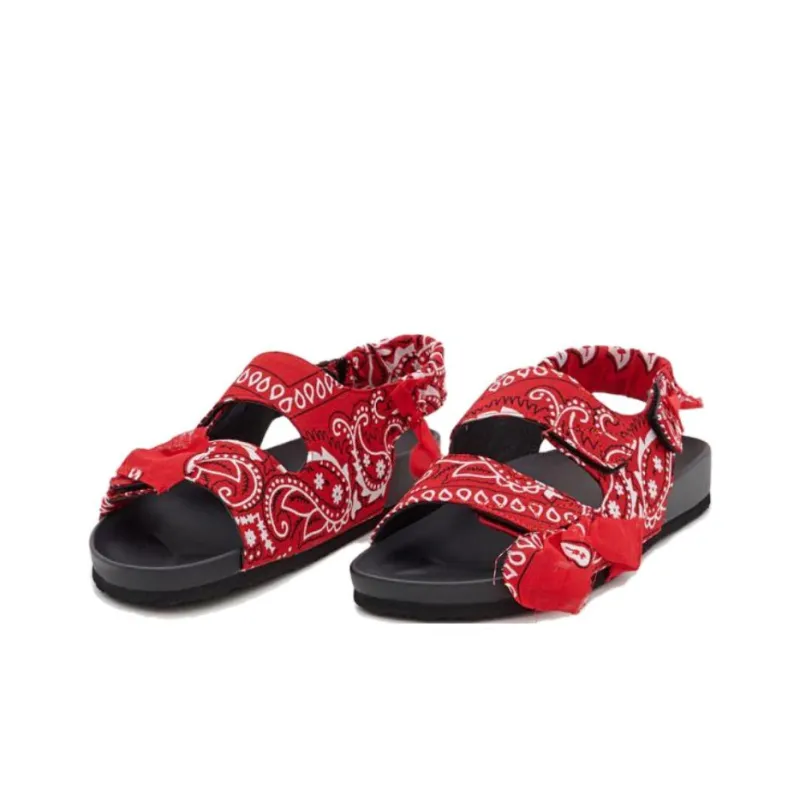 Arizona Love Bandana-print Flat Sandals-3