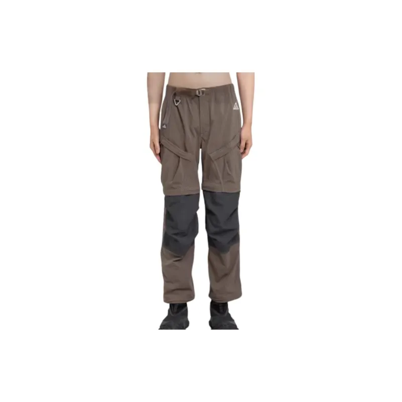 Nike SS22 Knitted Sweatpants Men's Brown-4