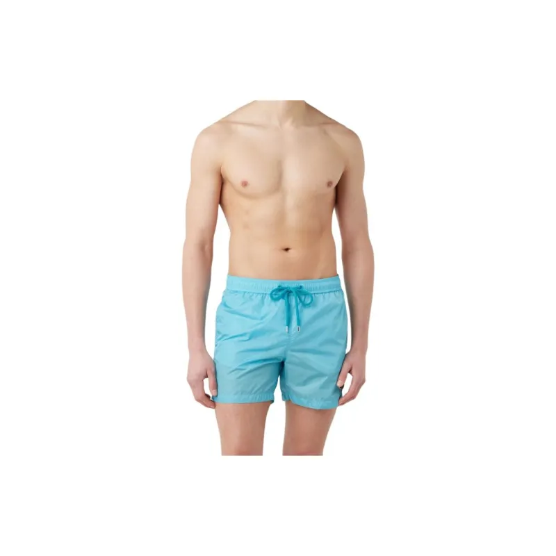 Moncler Logo Patch Swim Shorts-2