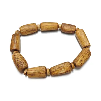 Guansha Qinan Agarwood 6.7g# Good Luck Birthday Beaded Bracelet Unisex