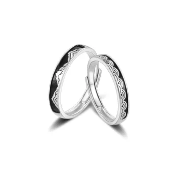 QIANCHANG S999 Fine Silver Rings Unisex