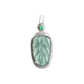 Ou Said Jewelry Ice Glutinous Jadeite Necklaces Women's