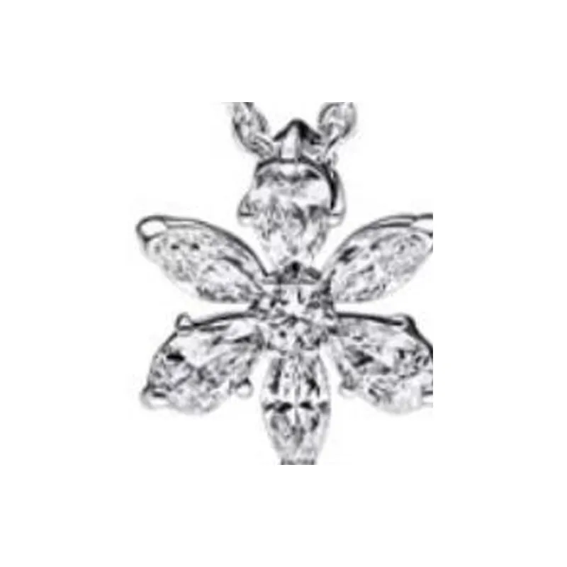 Pandora 925 Sterling Silver Necklace+Stud Earrings Set Women's Silver-1