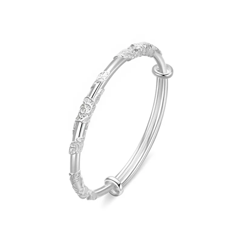 Phoenix Temple Jewelry 999 Fine Silver Sterling Silver Bracelets Women's-17