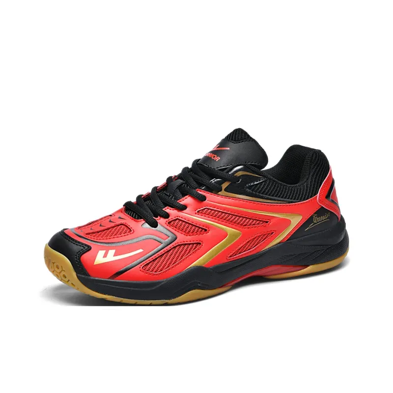 Warrior Cushioning Anti-Slip And Wear-Resistant Low-Top Badminton Shoes Unisex-9