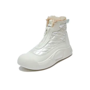 M.M Party Warm And Wear Resistant Short Mid Calf Snow Boots Women's