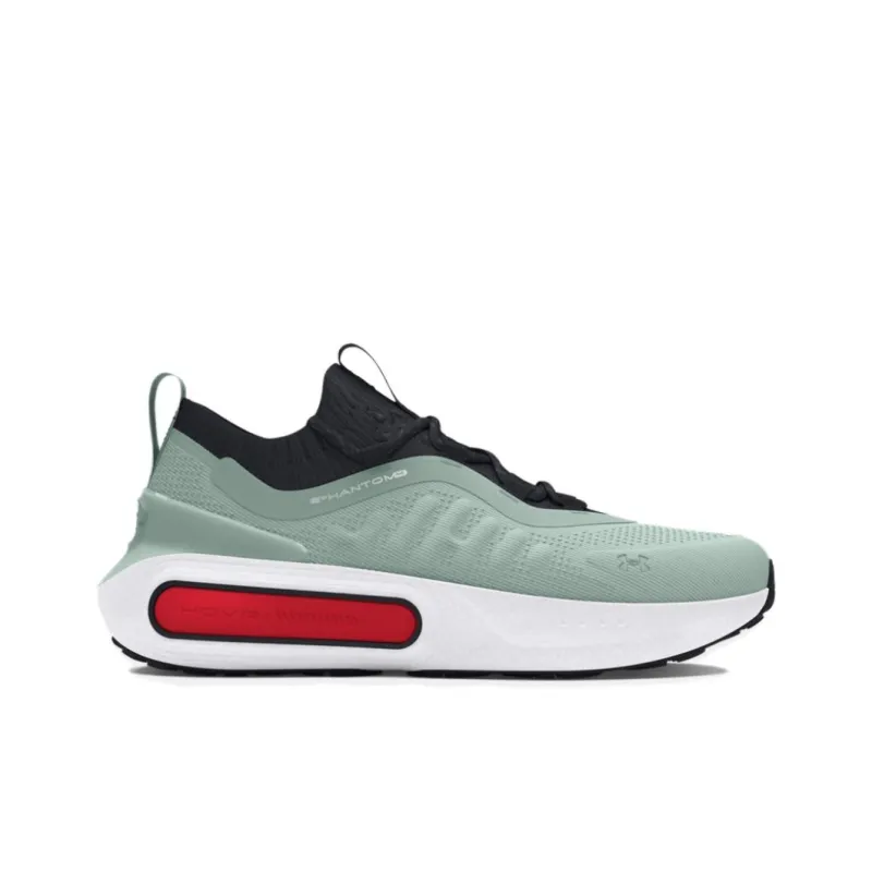 Under Armour Phantom 4 Anti Slip Wear Resistant Low Top Casual Shoes Men's Turquoise-1