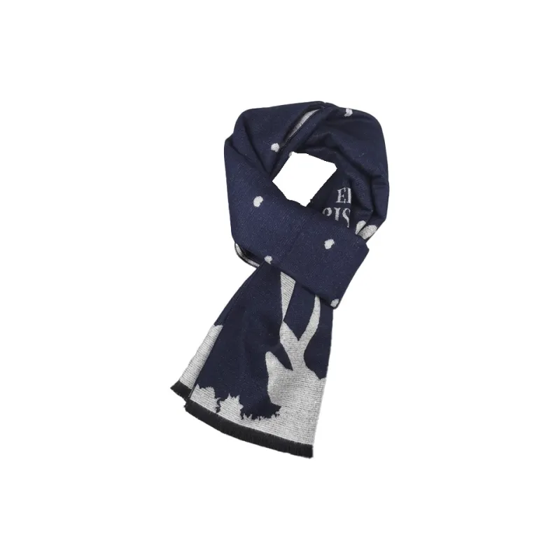 ASTAR HADES Viscose Knit Scarves Unisex-3