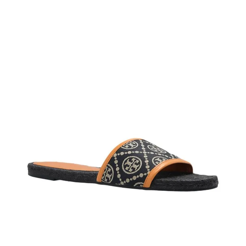 TORY BURCH Monogram Flat Slides-2