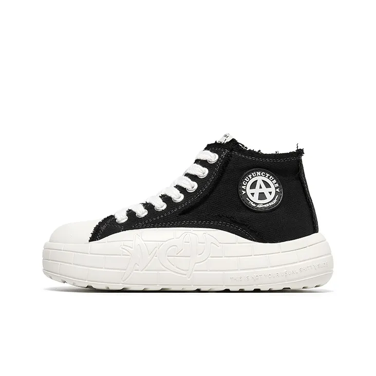 Acupuncture Mid Top Casual Shoes Unisex-0