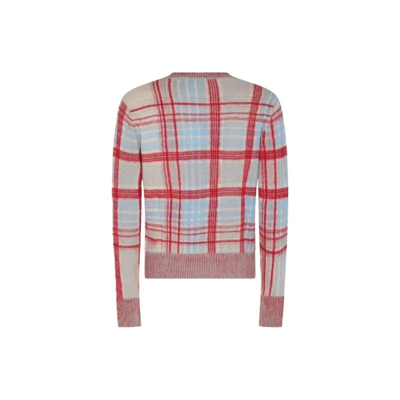Vivienne Westwood Madras Tartan jacquard Jumper-1
