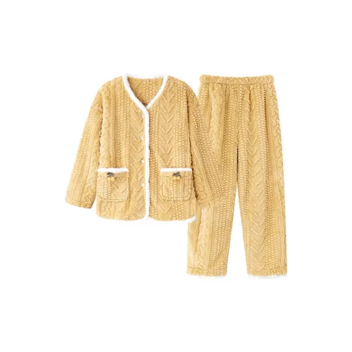 DanceBees Pajama Set Women's Image Color