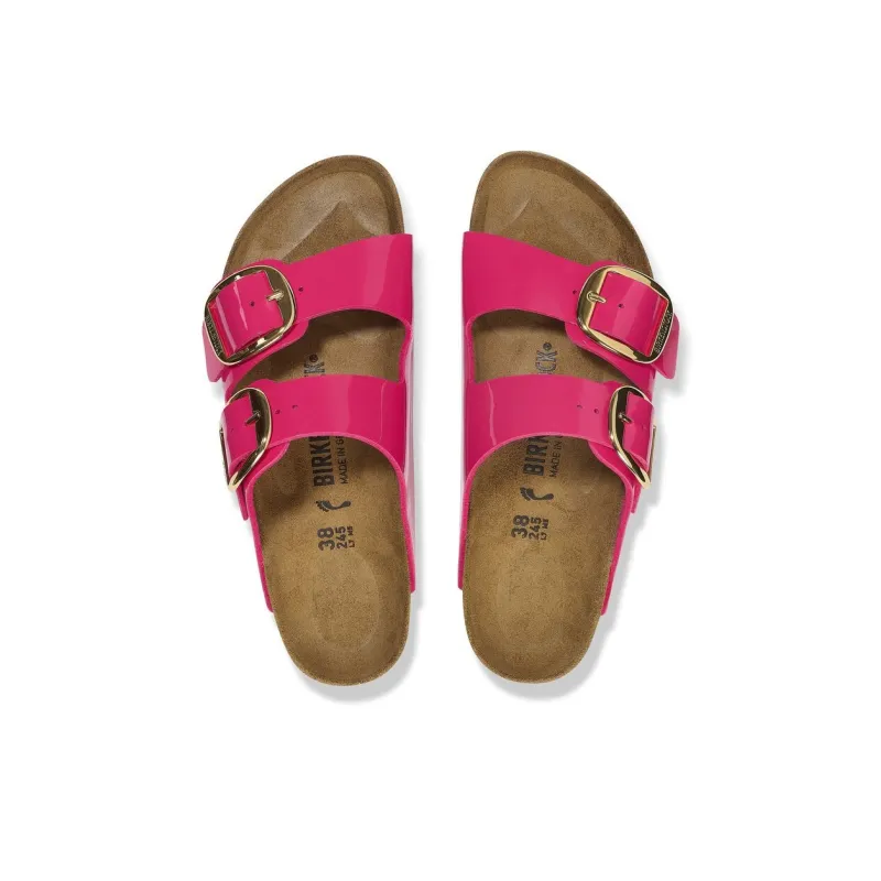 Birkenstock Arizona Big Buckle EVA Slip-Resistant Slide Slippers Women's Fuchsia Regular-3