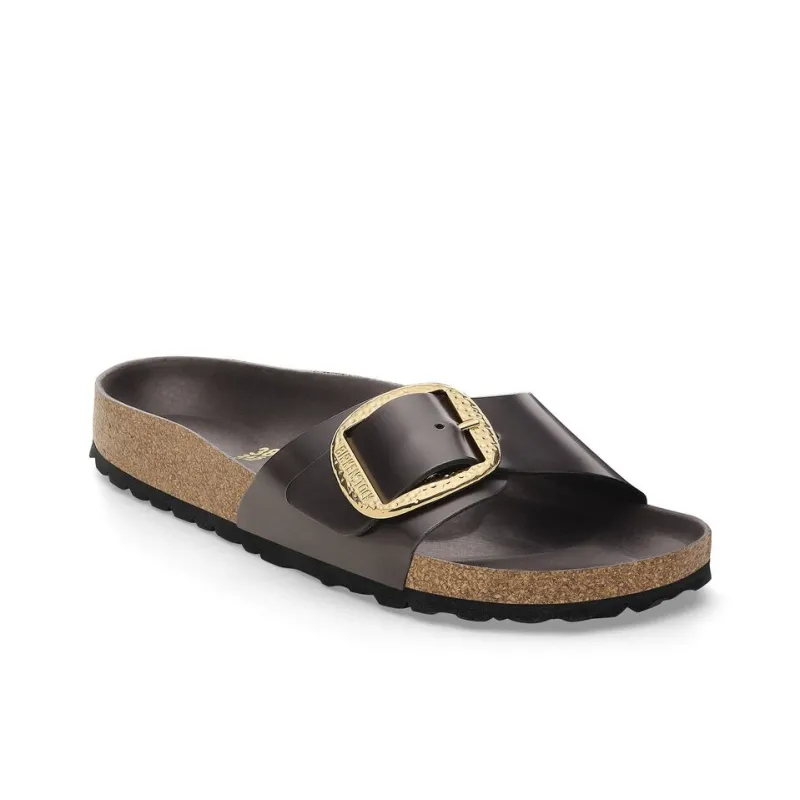 Birkenstock Slip-Resistant Slide Slippers Women's Coffee Narrow Fit-1