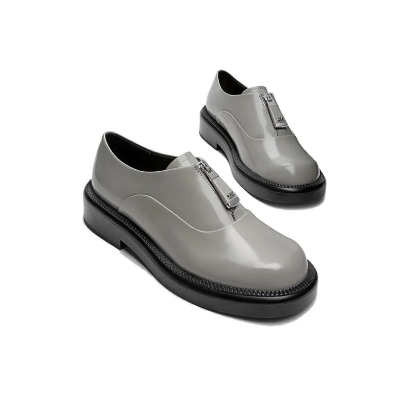 CHARLES&KEITH Small Ck Women's Casual Shoes 3.7cm Women's Grey Gray-2
